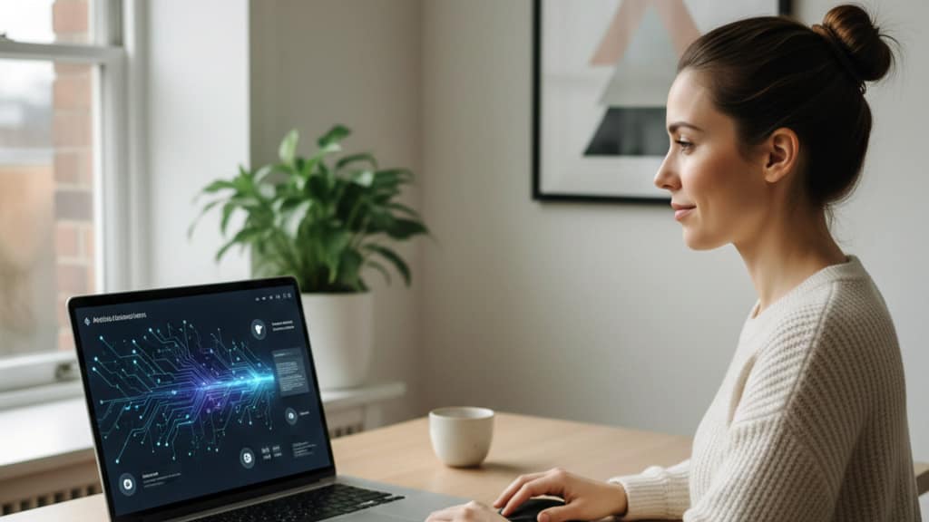 Virtual assistant using AI tools for virtual assistants
to manage client workflows from a home office.