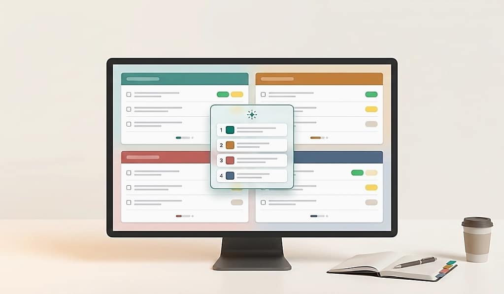 How to manage multiple clients as a virtual assistant — unified AI dashboard with four client workspaces and cross-client priority panel for organized multi-client management.